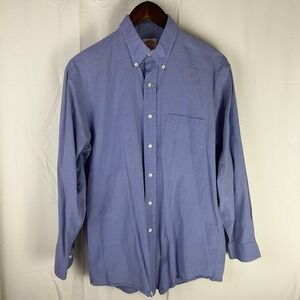 Brooks Brothers 1818 Long Sleeve Button Up Shirt Men Cotton 15 1/2‎ - 3 Check